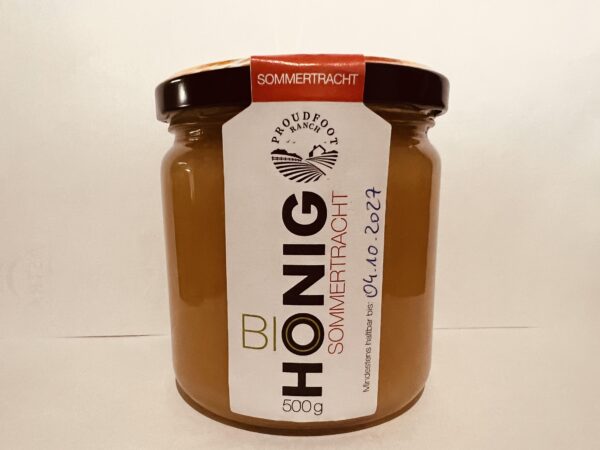 Sommertrachthonig BIO 500g