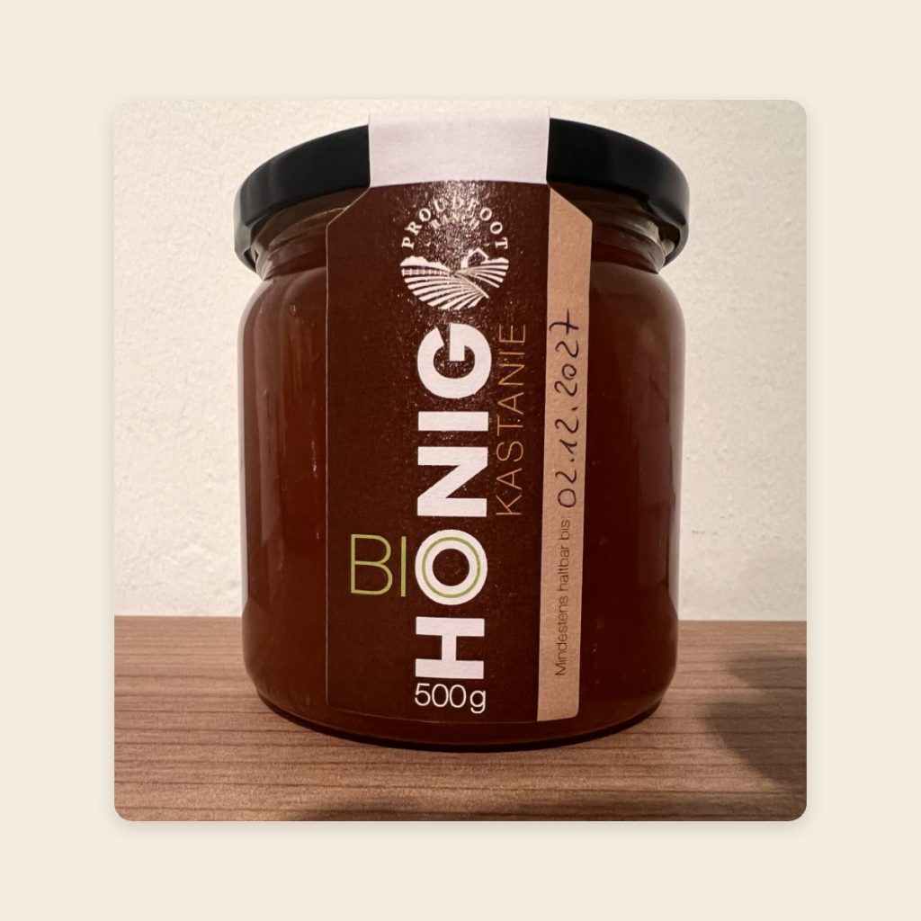 Kastanienhonig BIO 500 g